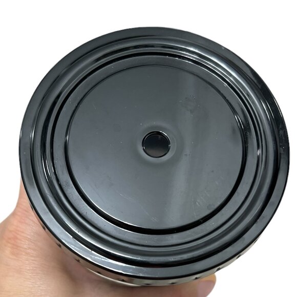 Harry Potter Hogwarts Crest Warner Bros black and gold travel tumbler cup 22 oz - Picture 8 of 12